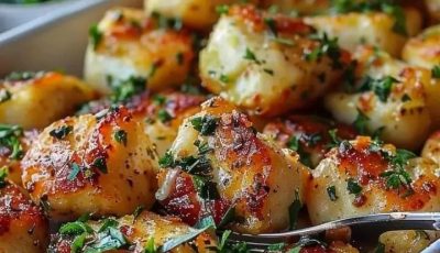 Lemon & Garlic Chicken Bites
