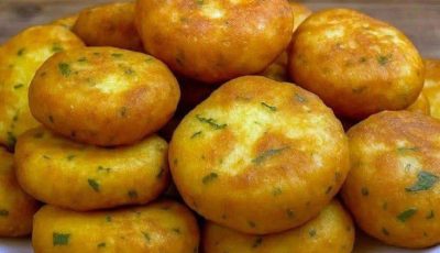Crispy Herb Potato Patties