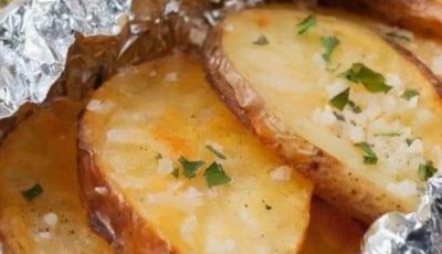 Crock Pot Foil-Wrapped Potatoes