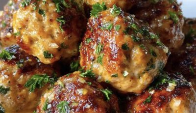 Juicy Chicken Meatballs