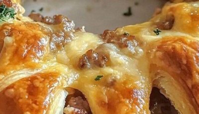 Savory Sausage and Cheese Crescent Ring
