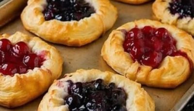 Easy Pillsbury Grands Fruit Danishes Recipe