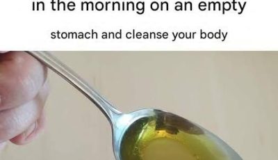 Make your liver happy: One teaspoon every morning on an empty stomach and…