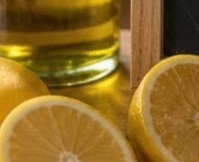 Take a teaspoon of olive oil with lemon juice on an empty stomach