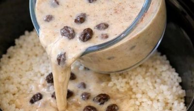 Sweet Milk Couscous with Raisins