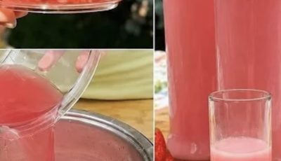 Homemade Strawberry Juice