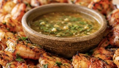 Crispy Shrimp with Lime Chili Dip Recipe