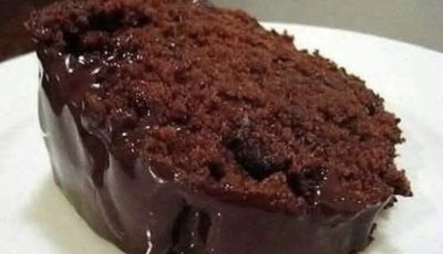 Chocolate Cake with Chocolate Glaze