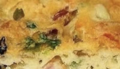 Olive Bacon and Cheese Bread