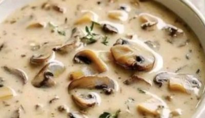 Creamy Mushroom Soup Recipe
