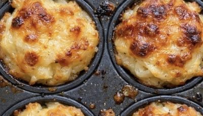 Easy Potato Au Gratin Cups (4-Ingredient Family Recipe)
