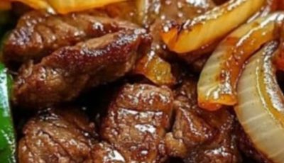 Chinese Pepper Steak with Onion!