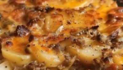 Potato and Ground Beef Casserole