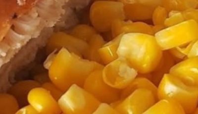 Roast Turkey, Mashed Potatoes, Cornbread Stuffing, and Corn