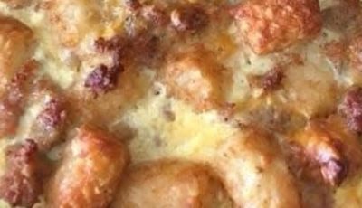 Tater Tot Casserole Breakfast