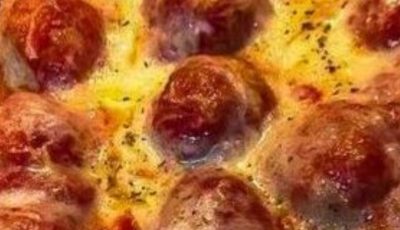 Dump and Bake Meatball Casserole