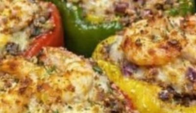 Bell Pepper stuffed meat