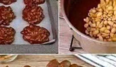 Chocolate Peanut Clusters (No-Bake Treat)