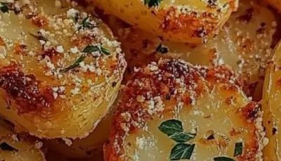 BEST EASY SHEET PAN SCORED POTATOES RECIPE