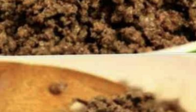 Should You Rinse Ground Beef?