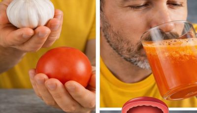 Natural Drink to Support Prostate Health After 40: The Powerful Garlic-Tomato-Turmeric Blend