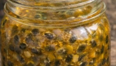 natural mixture made with passion fruit, garlic, lime, and usually honey.