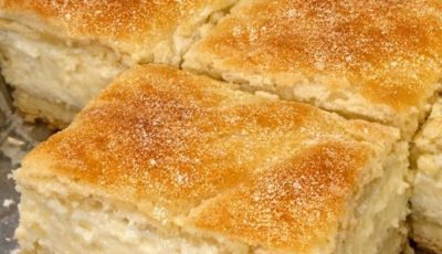 4-Ingredient Crescent Cheesecake Bars