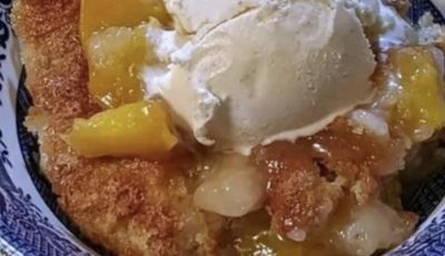 Old-Fashioned Peach Cobbler