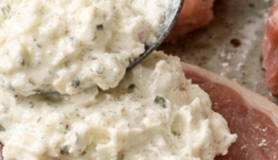 Dollop this 1 savory mixture over raw pork chops into a baking sheet for a simple supper that tastes like you put in way more effort